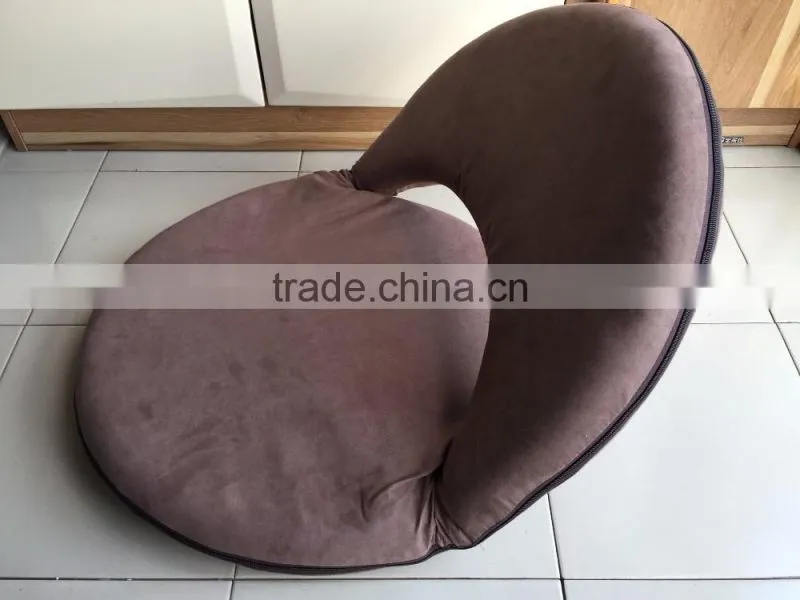 Padded Floor Chair with Adjustable Backrest, Comfortable, Foldable, and Versatile, for Meditation, Seminars, Reading, TV Watchin