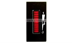 Led display battery meter