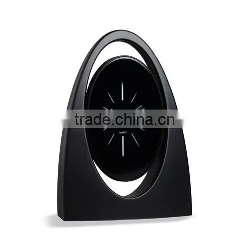 Fancy plastic table clock