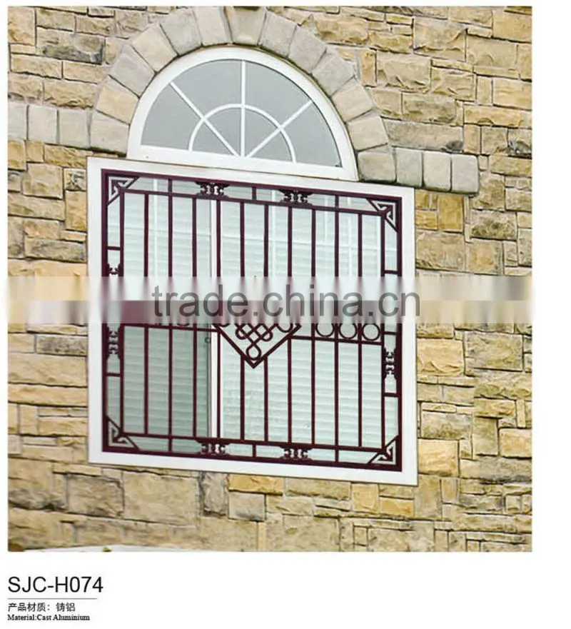 Modern Design Aluminium Window Railing Designs