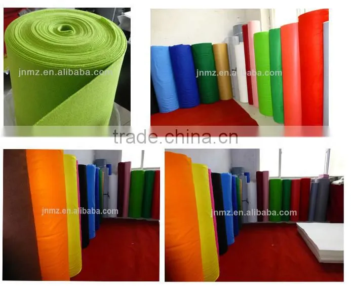 Colored felt