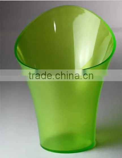 High quality fashion LED acrylic ice bucket /red wine barrels of wine barrel