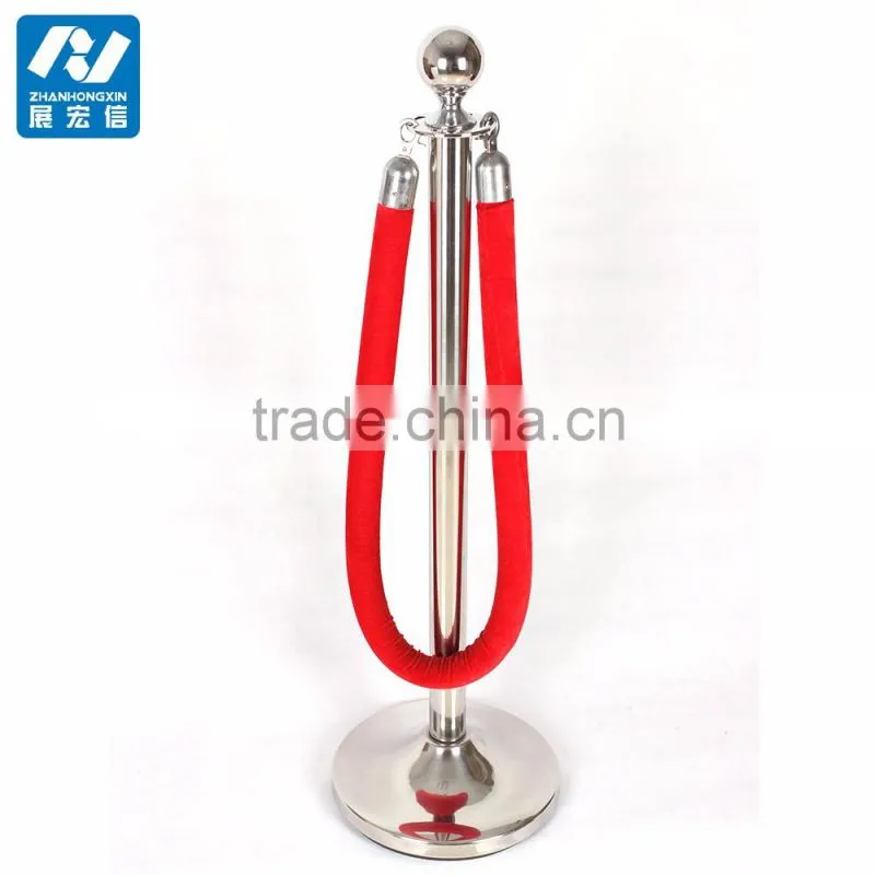 queue barrier line post,stanchions and ropes set for sale