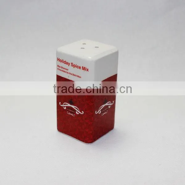 Porcelain salt and pepper shaker