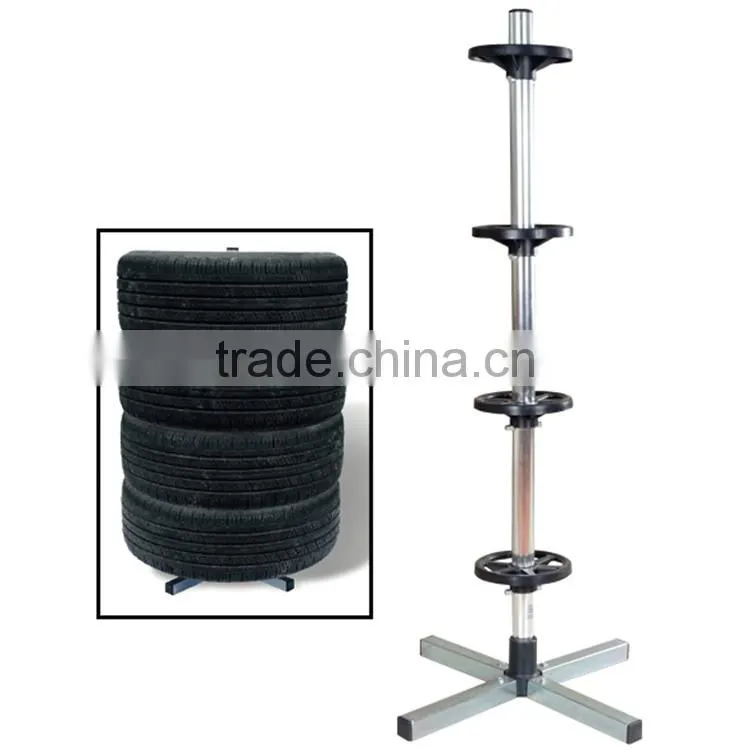 Removeable foldable strong safe tire holder