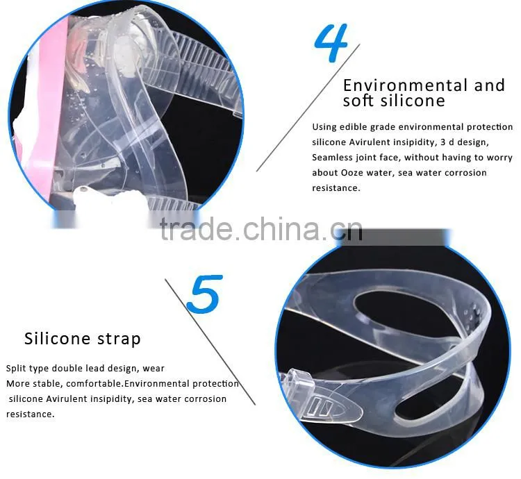 Shenzhen Factory Anti-Fog & Anti-Leak Scuba Adult Diving Mask