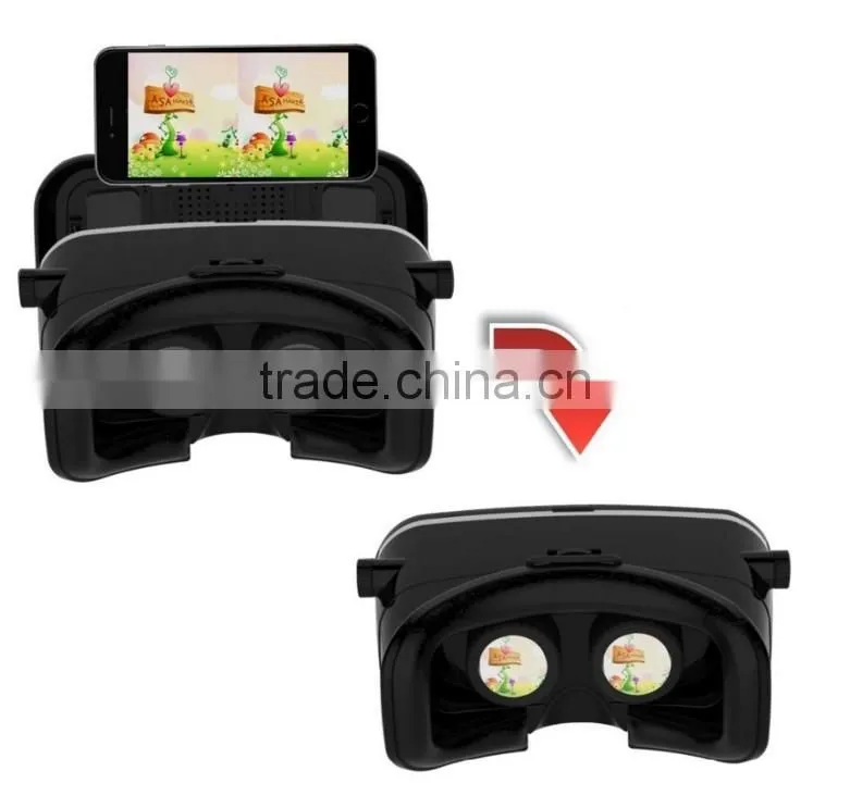 New VR glasses here virtual reality goggles mirror mobile phone 3 d glasses vrbox storm helmet