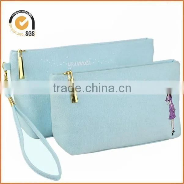 chiqun DONGGUAN new style dongguan factory canvas makeup bag