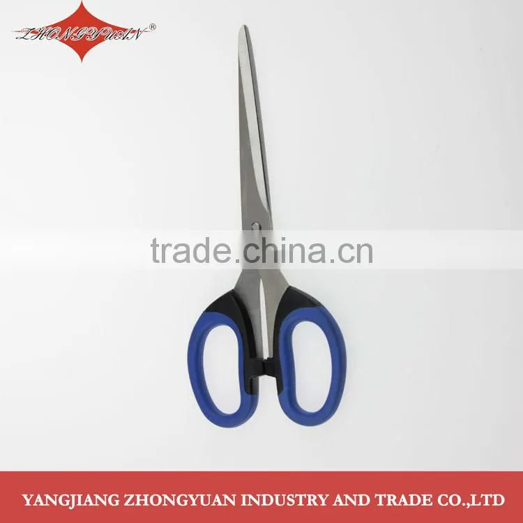 hand tool stainless steel kitchen scissors with easy grip