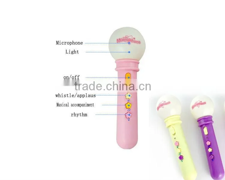 Children Microphone Pillow Cushion with speaker