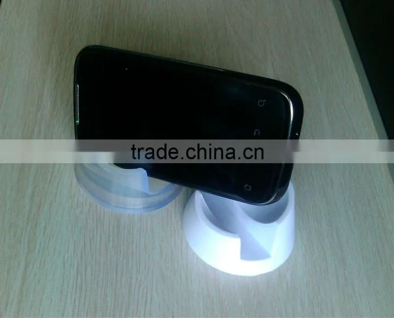 clear plastic phone holder