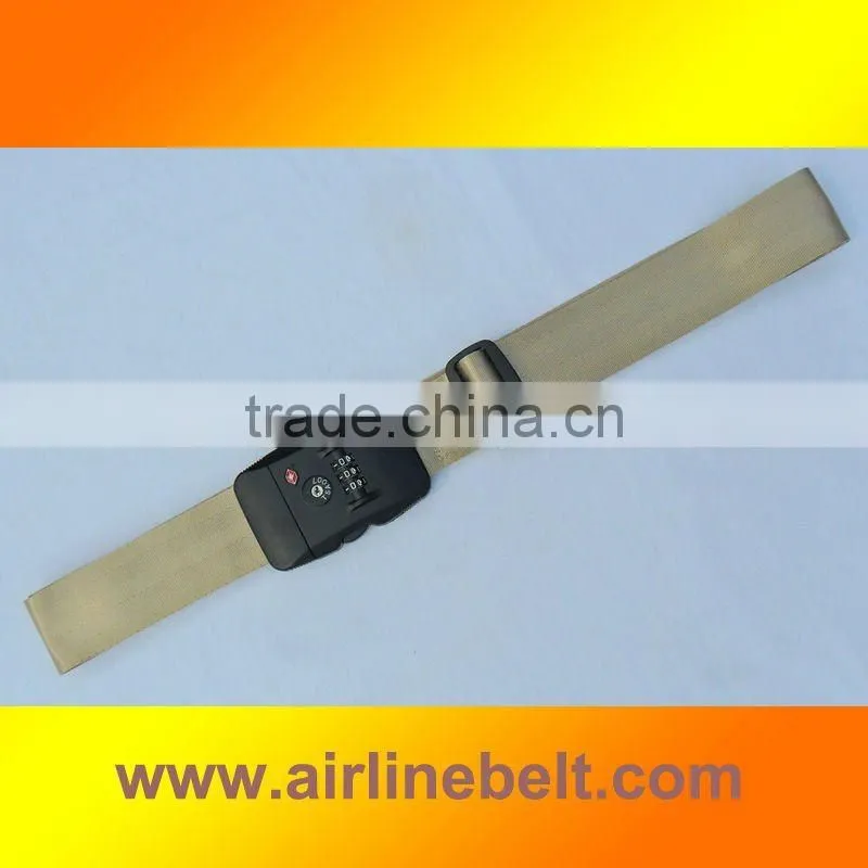 NEW Seatbelt orange luggage strap, top quality