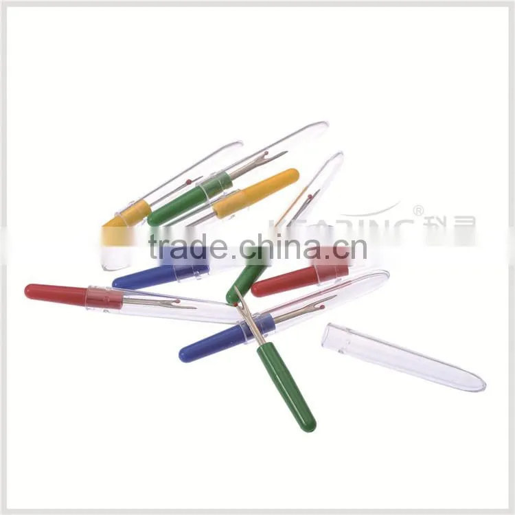 Kearing Economical Seam Ripper with Colorful Plastic Handle for Sew Thread Cutting # SR110