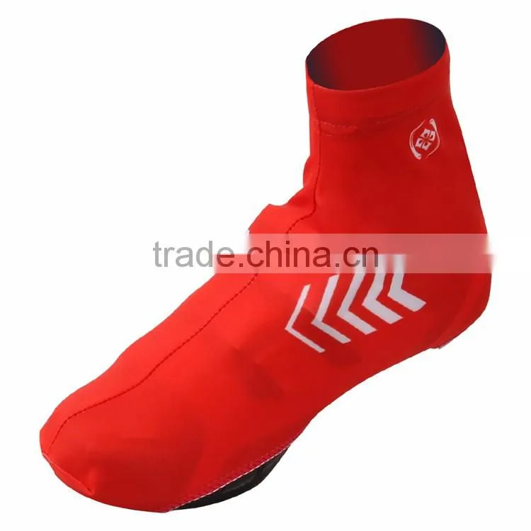 2016 custom full sublimation printed cycling shoe cover with flag designs