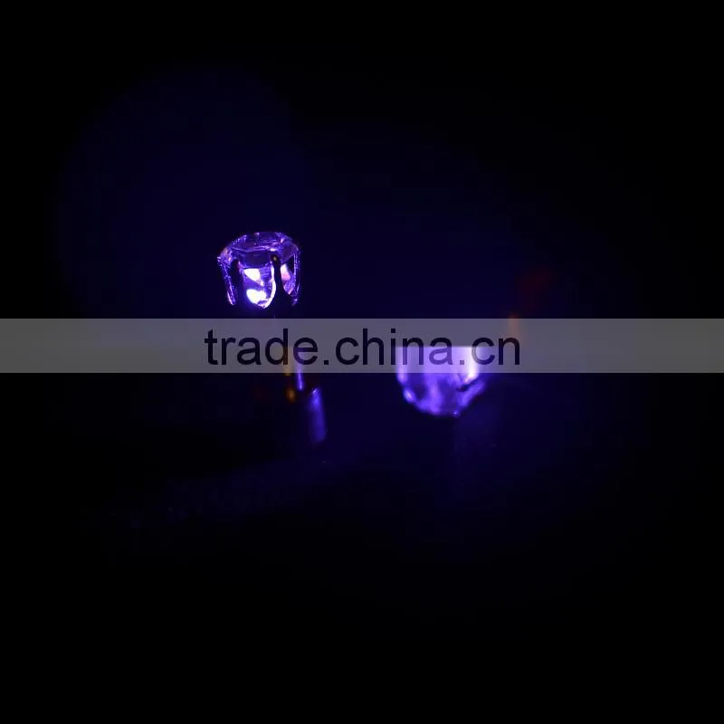 Wholesale Crystal Lighting LED Ear Stud new ear nail