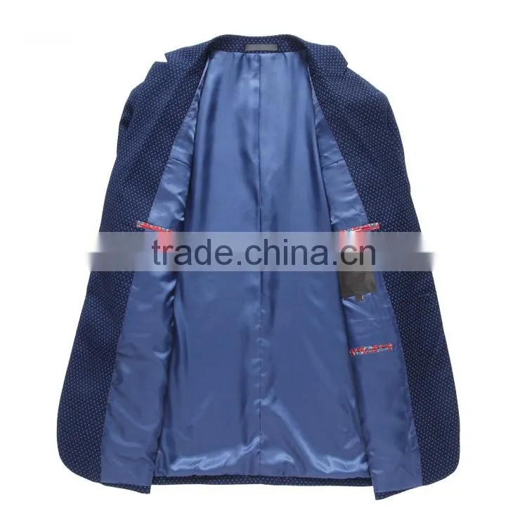 Fashion Design Mens Slim Fit 1 Button Suit Jacket Blazer For Sale