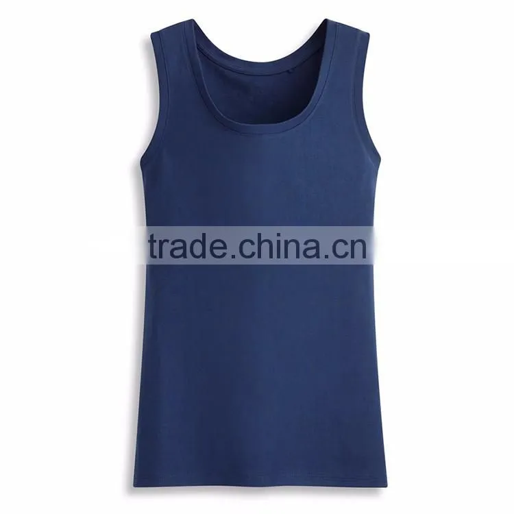 Bulk Latest Design Ladies Fitness 100 Cotton Wholesale Stringer Tank Top Women