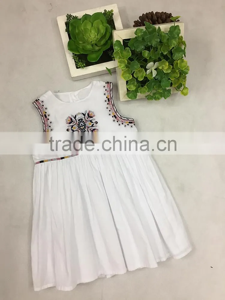 Latest Girl child dress long frock design cotton dress
