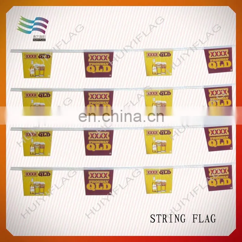 silk international string flag banners