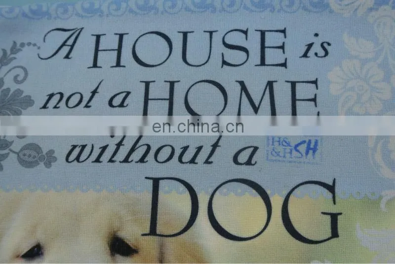 2014 new Beautiful soft microfiber printed tea towel