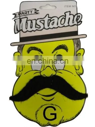 Cheap fake mustache white fake beard for sale with good quality MH2040