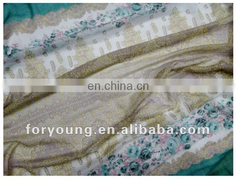 circle printed fashion big dots scarf