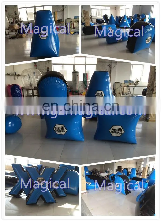 Professional Inflatable Paintball Field / Inflatable Paintball Game Equipment