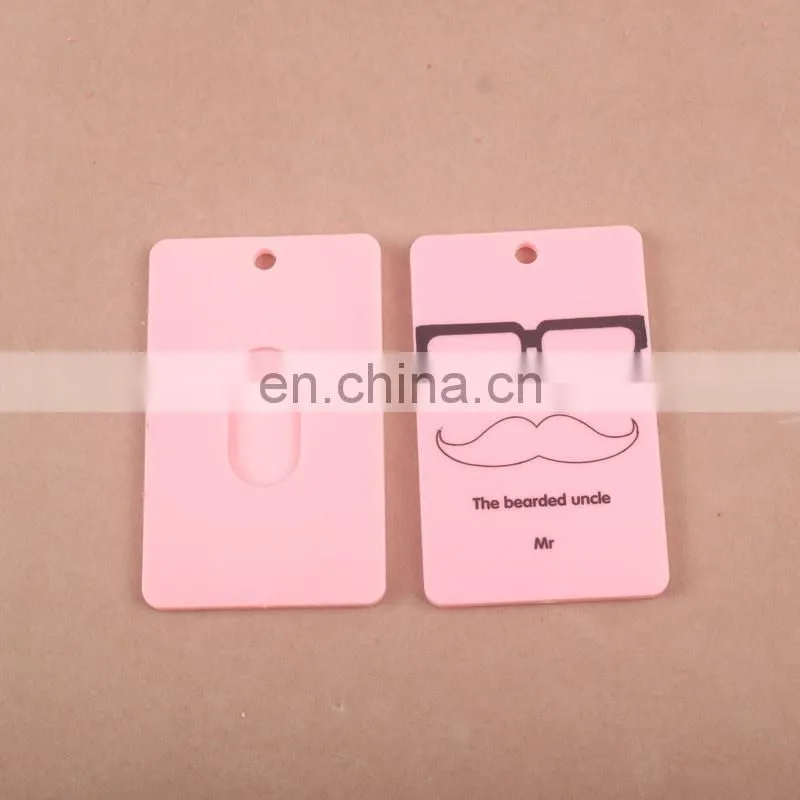 BSCI PVC colorful customized business ID Card plastic holder