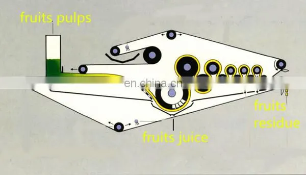 industrial cold press juicer/apple juice belt press