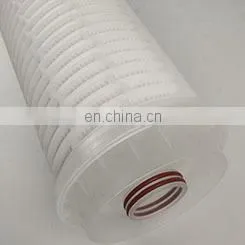 Replacement HFU640UY400H13 high flow throughput pp pleated water filter