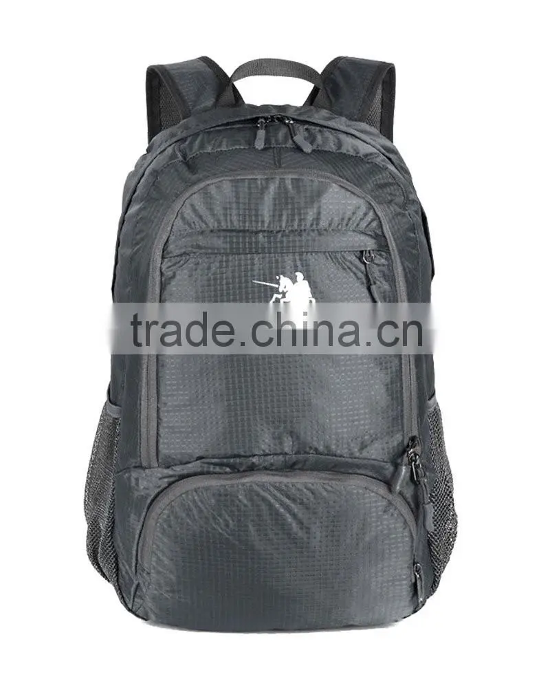 Outdoor Shoulder Bag Nylon Waterproof Backbag 35 L Travel Foldable Backpack