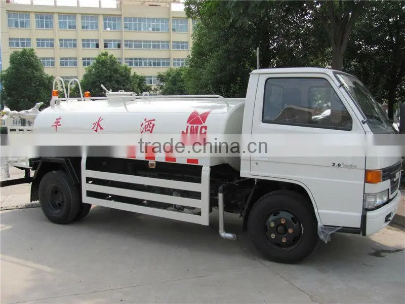 3000 liter small water tank truck