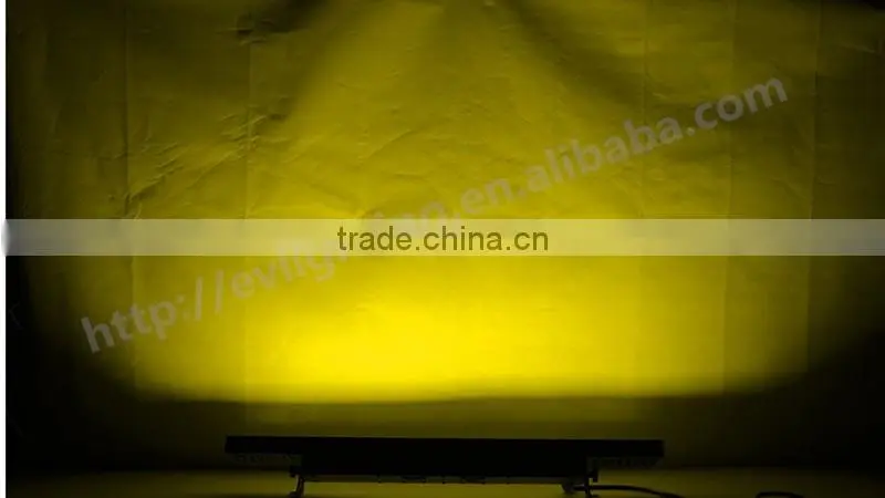 Indoor lighting 72pcs*3w wall washer dmx led strip light