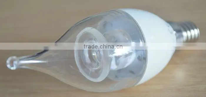 CE 5W E14 E27 Dimmable LED Candle Bulb