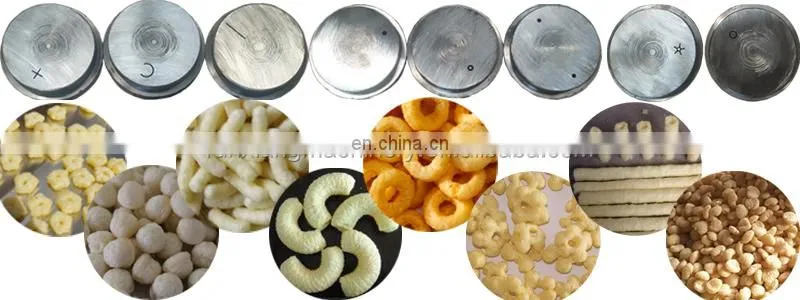Maize Rice puffed wheat food machine corn puffs extruder snacks food making machinery