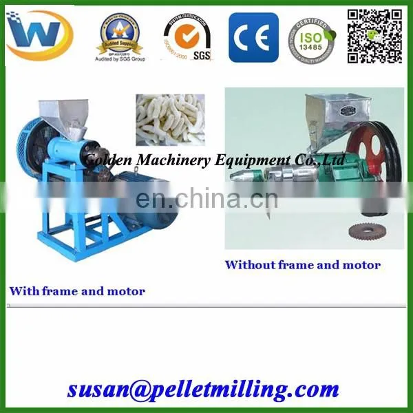 Factory selling mini grain corn rice snack extruder machine