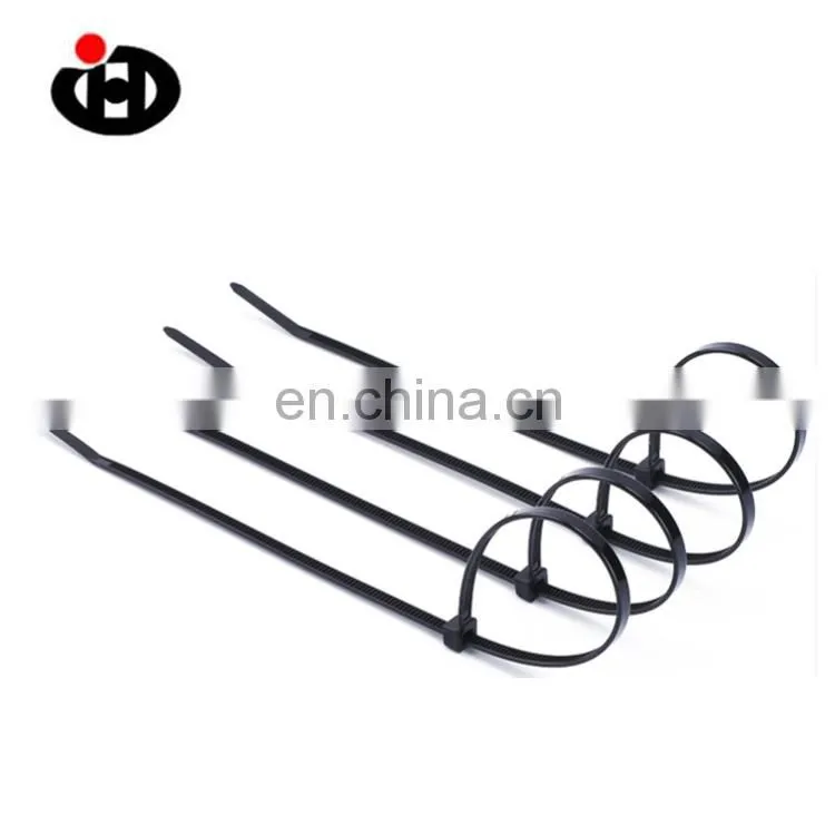 Customized safety lanyard environmental protection plastic self-locking plastic lanyard supplier