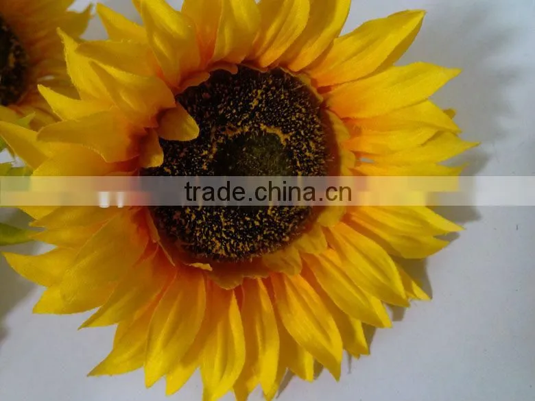 Artificial blossom sun flower