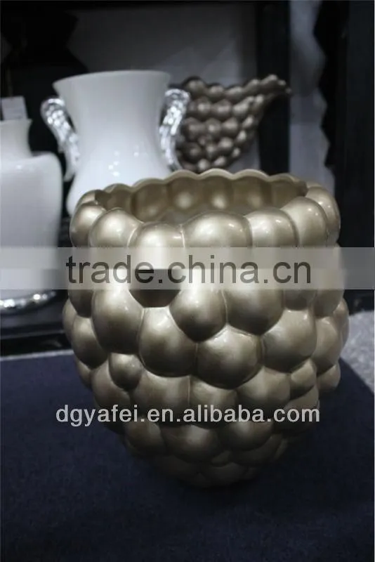 artificial fiberglass flower pots stand designs