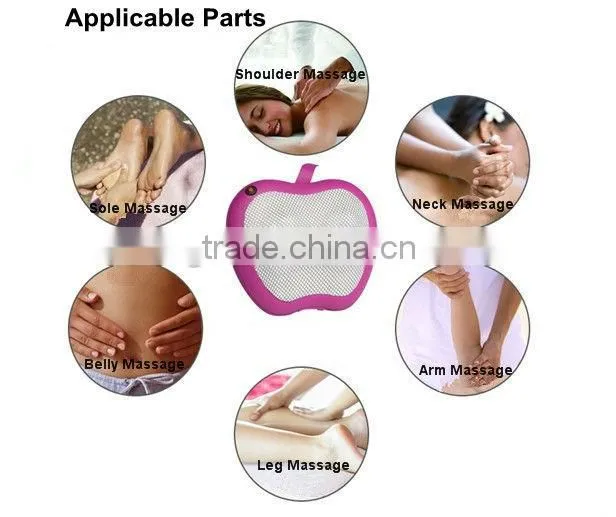 Apple Shape Car Smart Massage Pillow