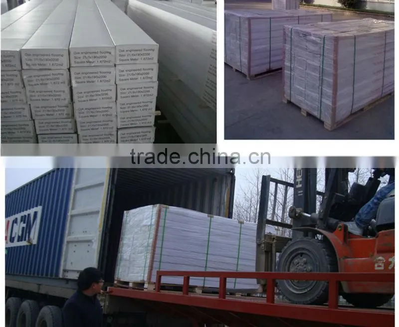 New product aged flooring chemical reagent wood flooring with wax oil finished