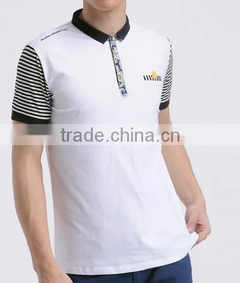 Hot Sale Quality Polo Shirt Wear, Men polo Shirt, Customized Yarn Dyeing Fabric Design with Embroidery
