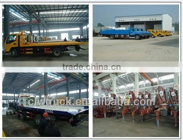 JAC 4x2 platform wrecker,used wrecker tow trucks for sale
