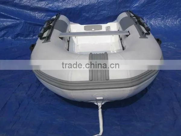 PVC/Hyplon matrial fiberglass inflatable boat