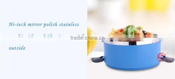 Take away food box stainless steel insulated lunch box for school