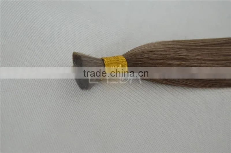 Russian human hair braiding hair bulk no weft for wig making