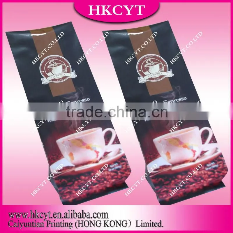 Side Gusset Coffee Pouch With Valve