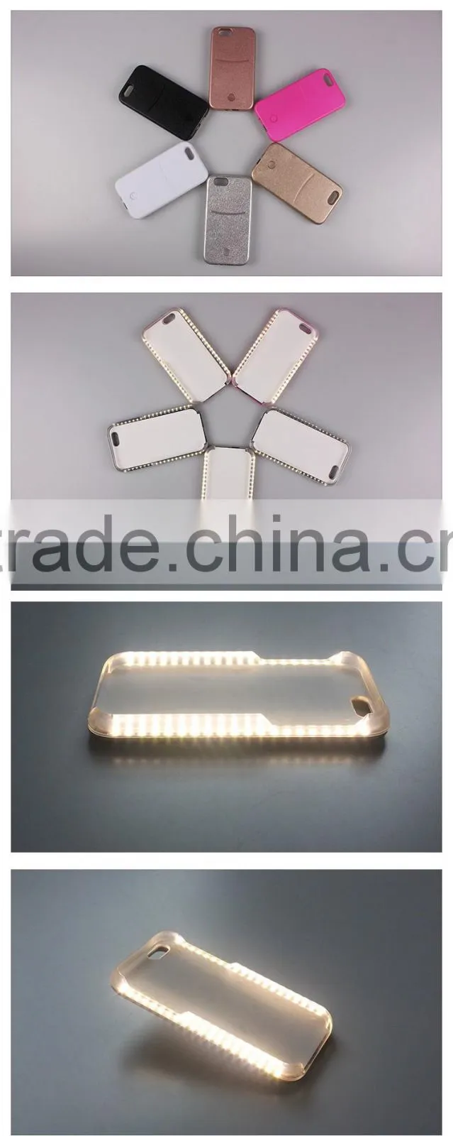machine making 2016 factory OEM phone cover selfie led phone case galaxy s3 led light case led case for galaxy note 3