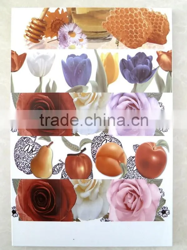 3D Pictures Inkjet Ceramic Wall Tile Border for Kitchen