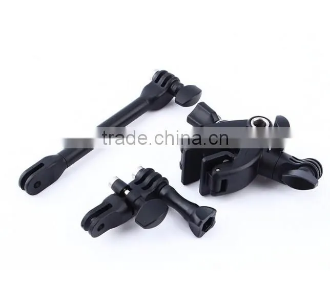 360-degree Rotation Clip Jam for Gopro 4 3+/3 2 1 Guitar Music Clamp Holder Mount